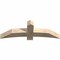 Ekena Millwork Bellingham Rough Sawn Timber Gable Bracket, Douglas Fir, 60"W x 20"H x 6"D x 6"F, 8/12 Pitch GBW060X20X0606BEL00RDF - alternate 3